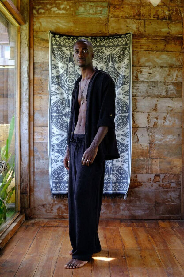 Black Solara Pants - Men