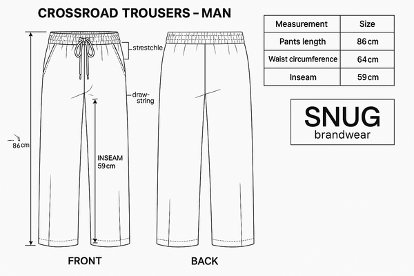 Crossroad Trousers - Man