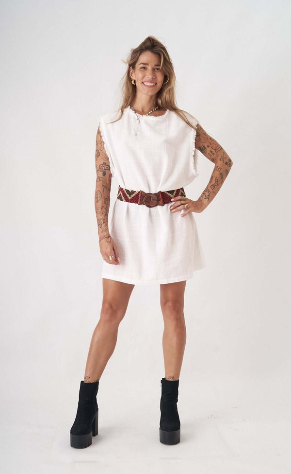 Dayline Cotton Oversize Dress - snugbrandwear