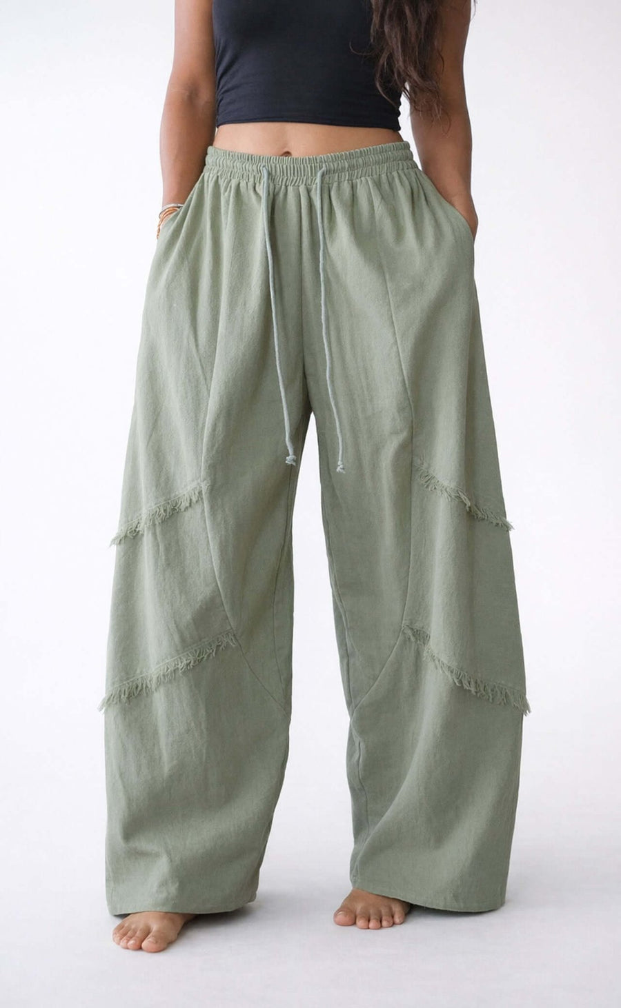 Flow Pants Matcha - snugbrandwear