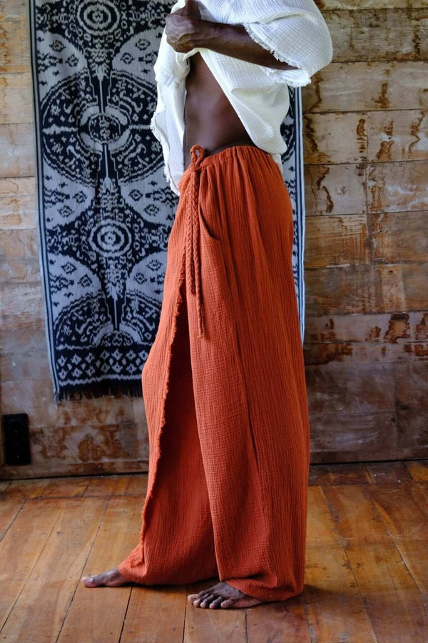 Nahara Pants Terracotta - Men