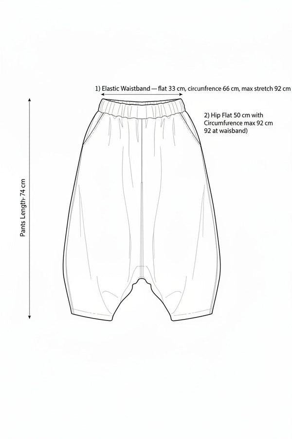 Ronin Black Outline Pants