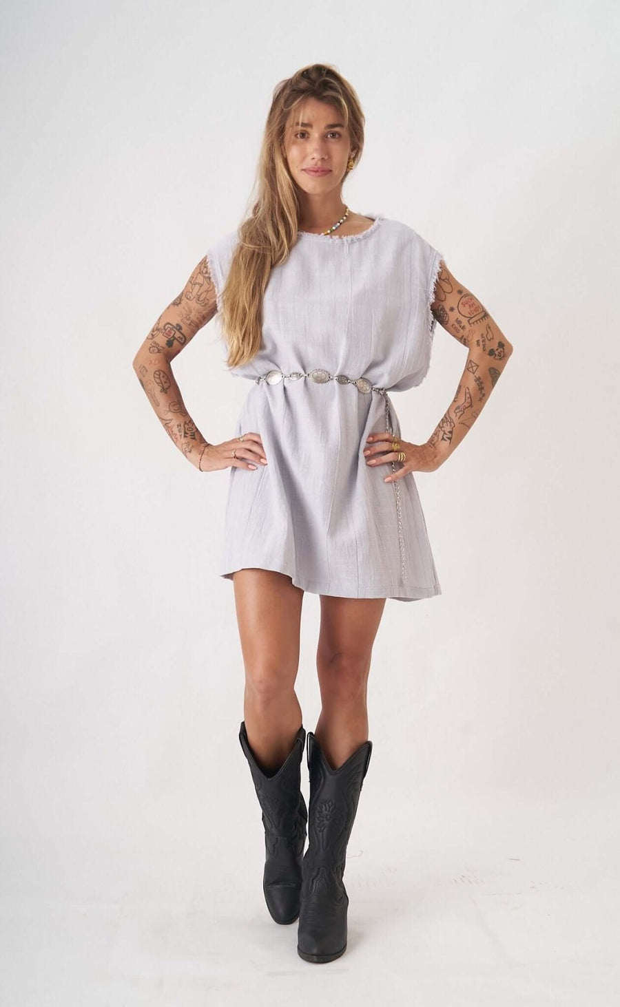 Skyline Cotton Dress - snugbrandwear