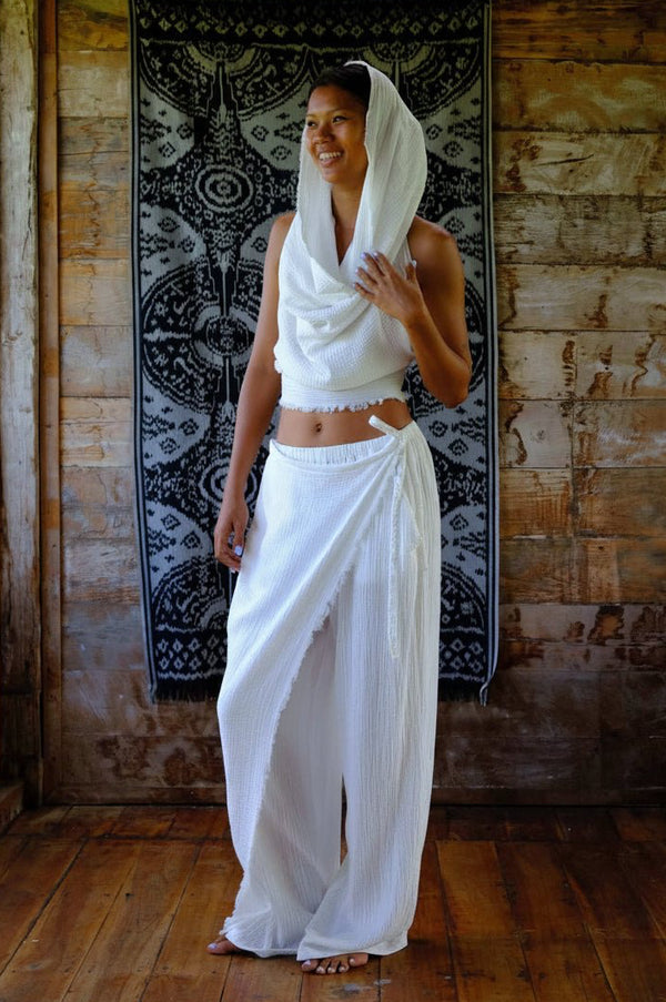 White Sahara Desert Muse Set - snugbrandwear