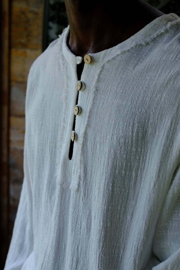 White Yogi Echo Shirt
