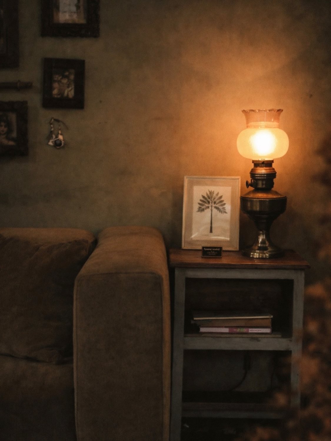 The couch corner at Nenek Ubud